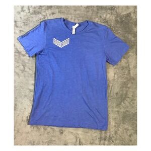 Dynamic Discs Sockibomb Blue T-Shirt Men's M Disc Golf Graphic Tee